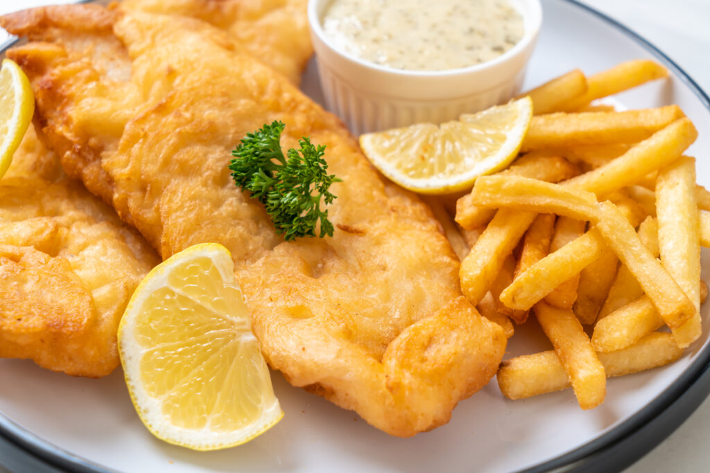 Fish and Chips in Belfast